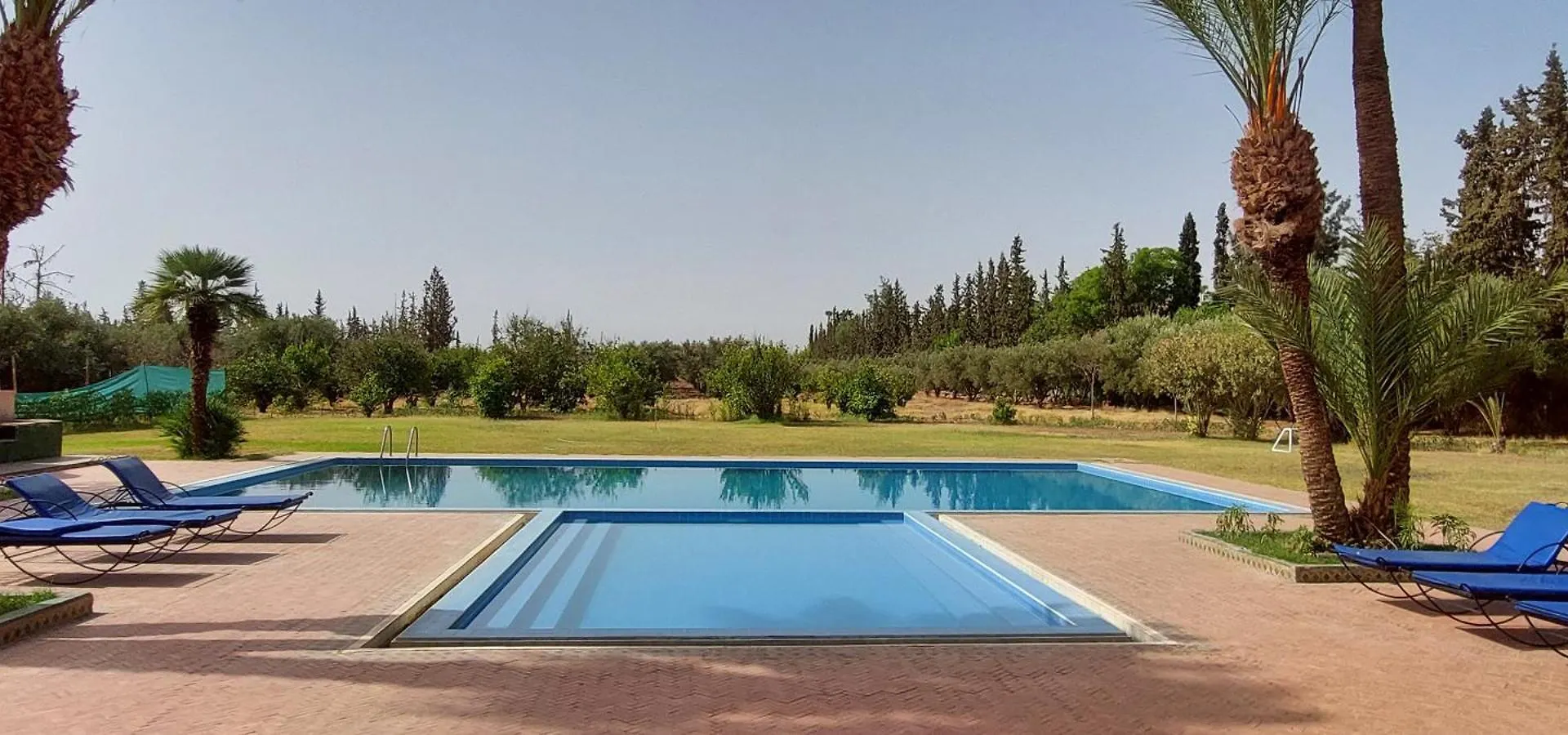 Villa Rayan Marrakech Secteur Palmeraie Dans Propriete De 2 Hectares Avec Jardin Arbres Fruitiers Marakéš