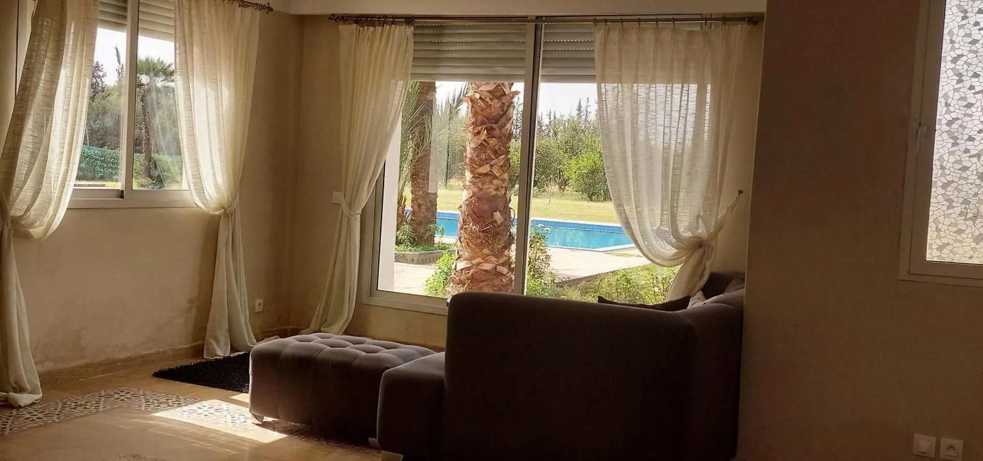 Villa Rayan Marrakech Secteur Palmeraie Dans Propriete De 2 Hectares Avec Jardin Arbres Fruitiers Marakéš