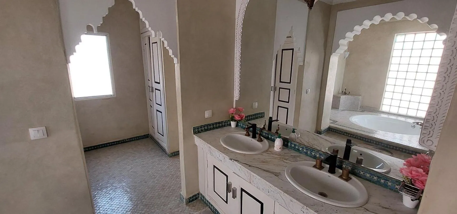 Villa Rayan Marrakech Secteur Palmeraie Dans Propriete De 2 Hectares Avec Jardin Arbres Fruitiers Marakéš Maroko