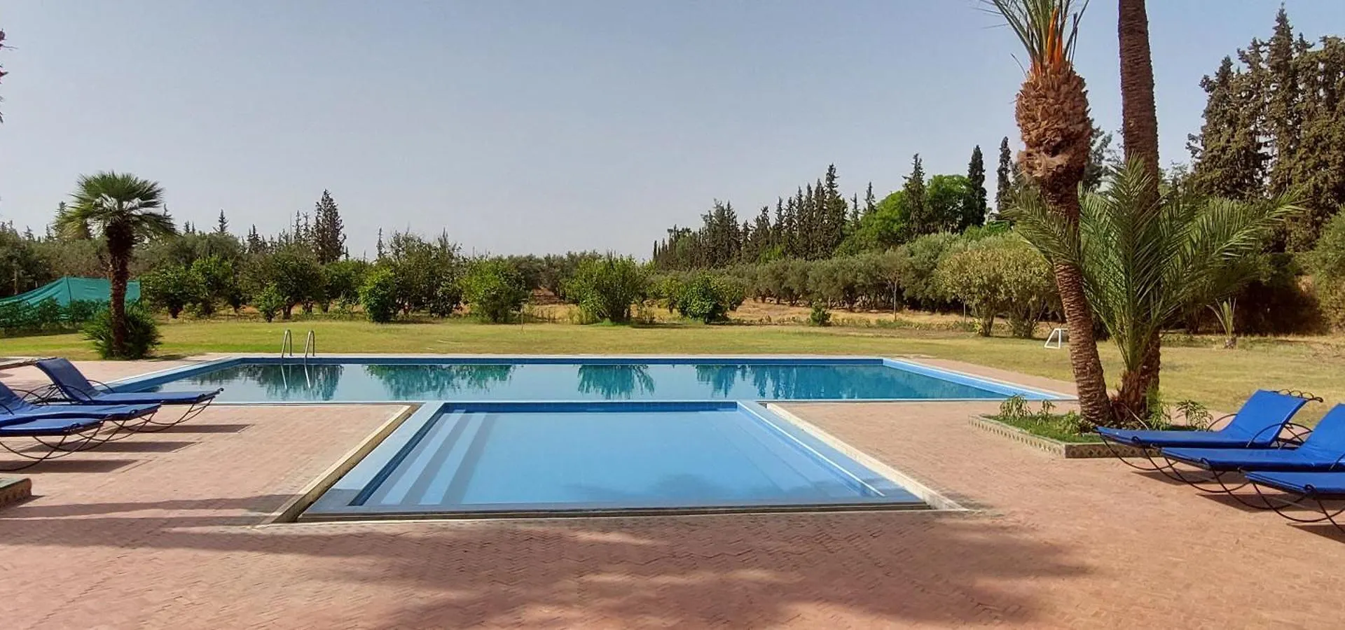 Villa Rayan Marrakech Secteur Palmeraie Dans Propriete De 2 Hectares Avec Jardin Arbres Fruitiers Marakéš Maroko