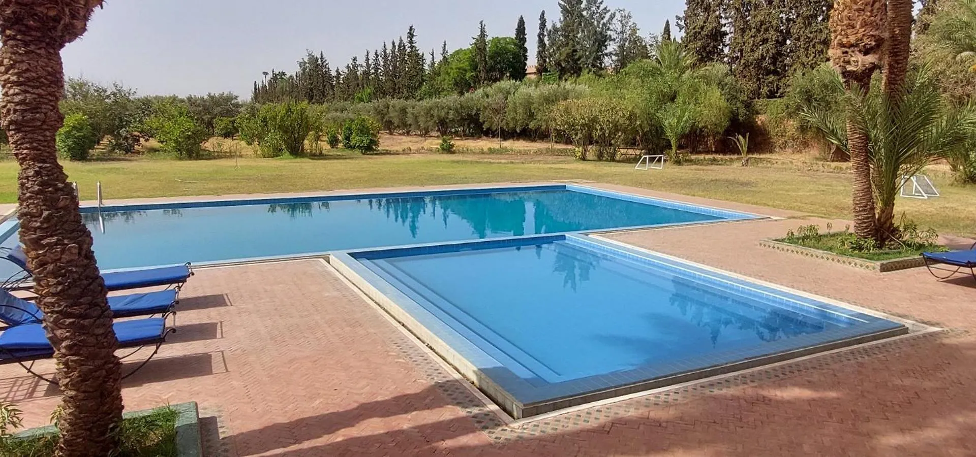 Villa Rayan Marrakech Secteur Palmeraie Dans Propriete De 2 Hectares Avec Jardin Arbres Fruitiers Marakéš