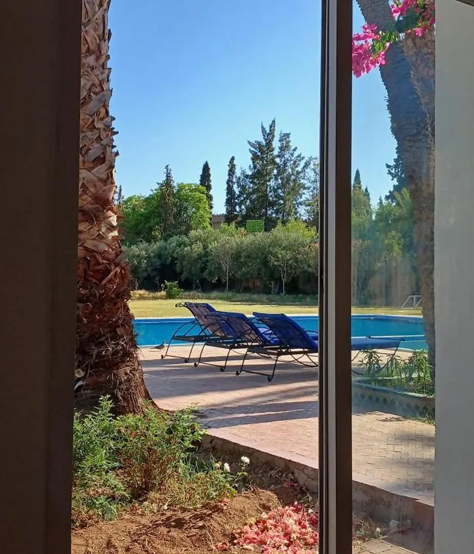 Villa Rayan Marrakech Secteur Palmeraie Dans Propriete De 2 Hectares Avec Jardin Arbres Fruitiers Marakéš