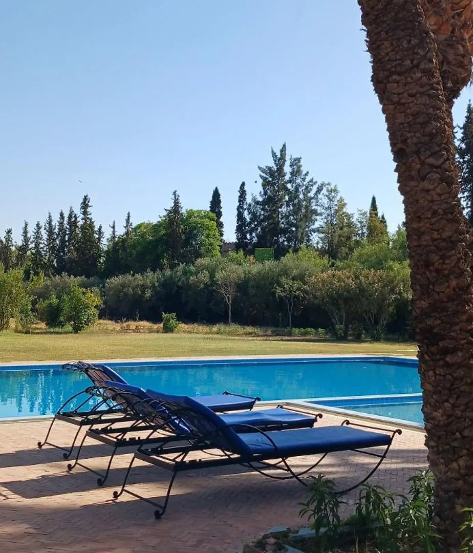 Villa Rayan Marrakech Secteur Palmeraie Dans Propriete De 2 Hectares Avec Jardin Arbres Fruitiers Marakéš