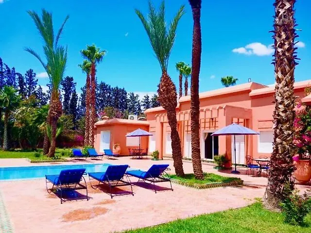 Villa Rayan Marrakech Secteur Palmeraie Dans Propriete De 2 Hectares Avec Jardin Arbres Fruitiers Marakéš
