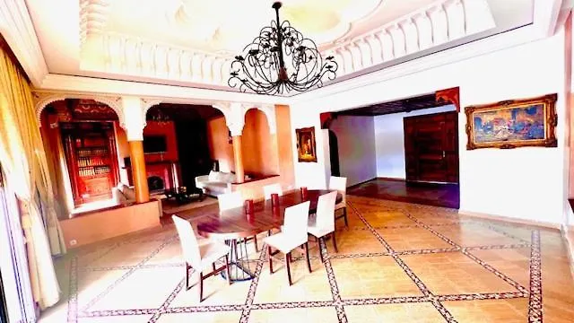 Villa Rayan Marrakech Secteur Palmeraie Dans Propriete De 2 Hectares Avec Jardin Arbres Fruitiers Marakéš