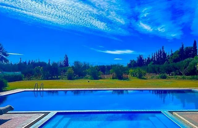 Villa Rayan Marrakech Secteur Palmeraie Dans Propriete De 2 Hectares Avec Jardin Arbres Fruitiers Marakéš